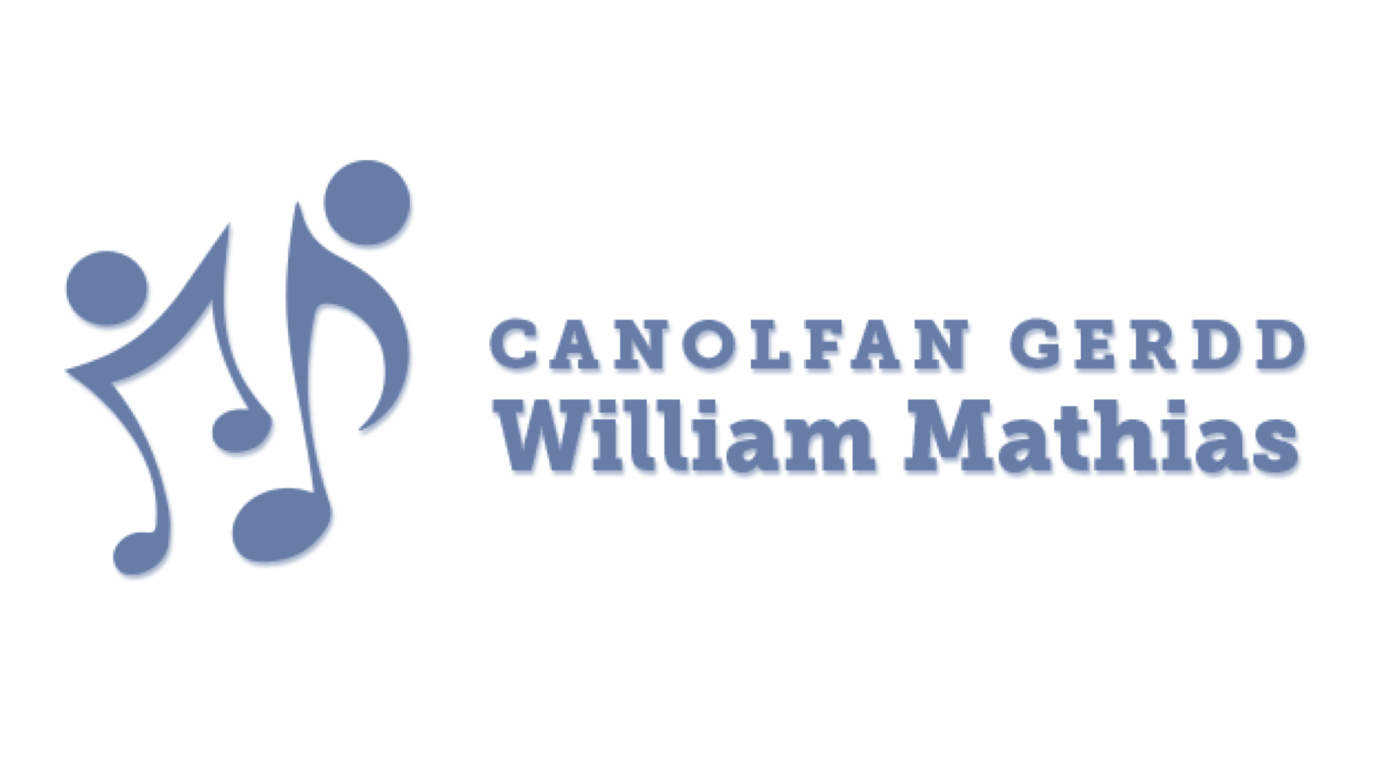 The logo of Canolfan Gerdd William Mathias